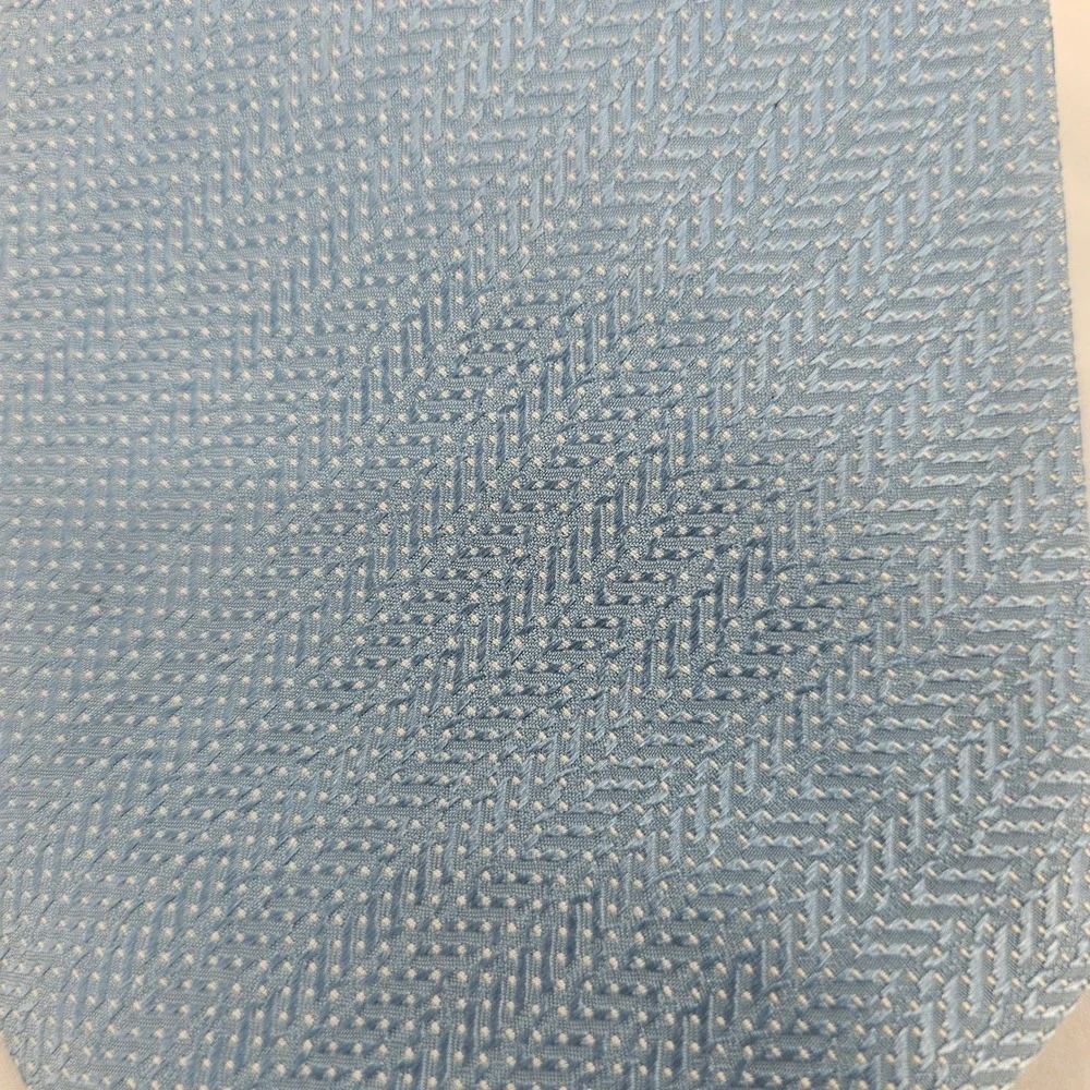 Brioni Blue Textured Silk Tie - Picture 5 of 7